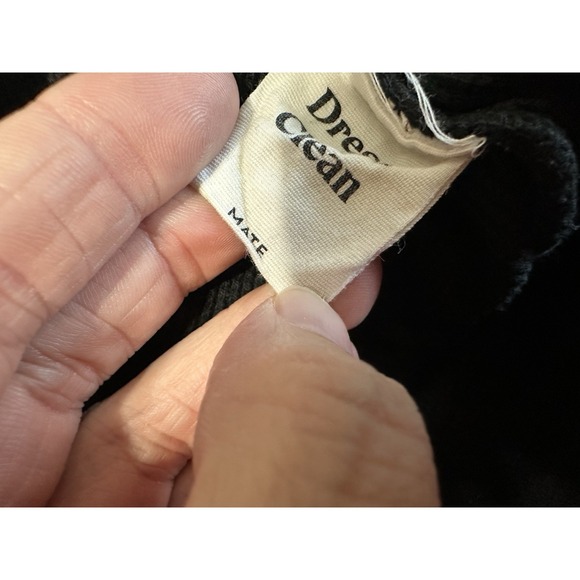 Mate the Label Organic Cotton Thermals Women's Black Jogger Pants - Picture 6 of 7